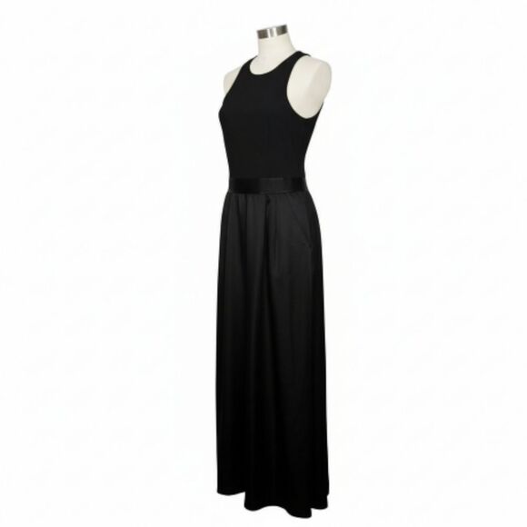 Victoria's Secret Satin Halter Jumpsuit- Size XLarge -EUC $128 retail - Picture 4 of 11